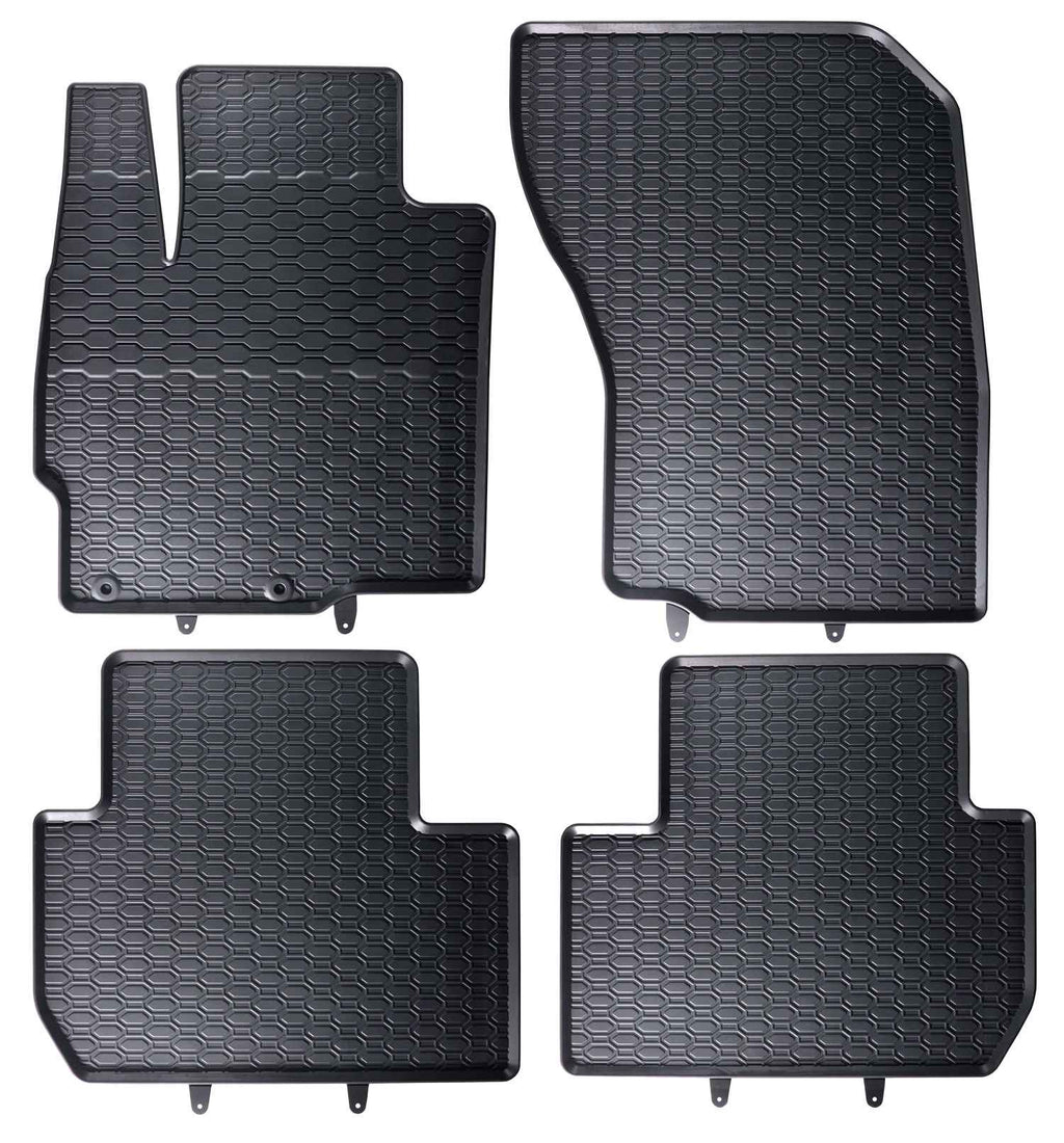 Alfombrillas de goma Mitsubishi Outlander III (2012-2022) - Juego 4 Piezas