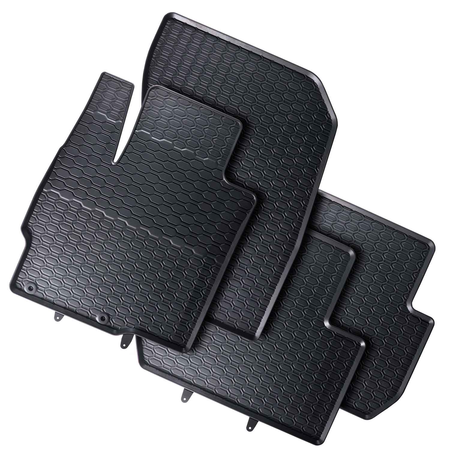 Alfombrillas de goma Citroën C4 Aircross (2012-2017) - Juego 4 Piezas