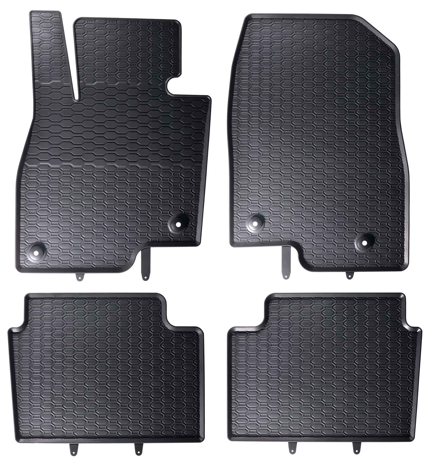 Alfombrillas de goma Mazda 3 III (2013-2018) - Juego 4 Piezas