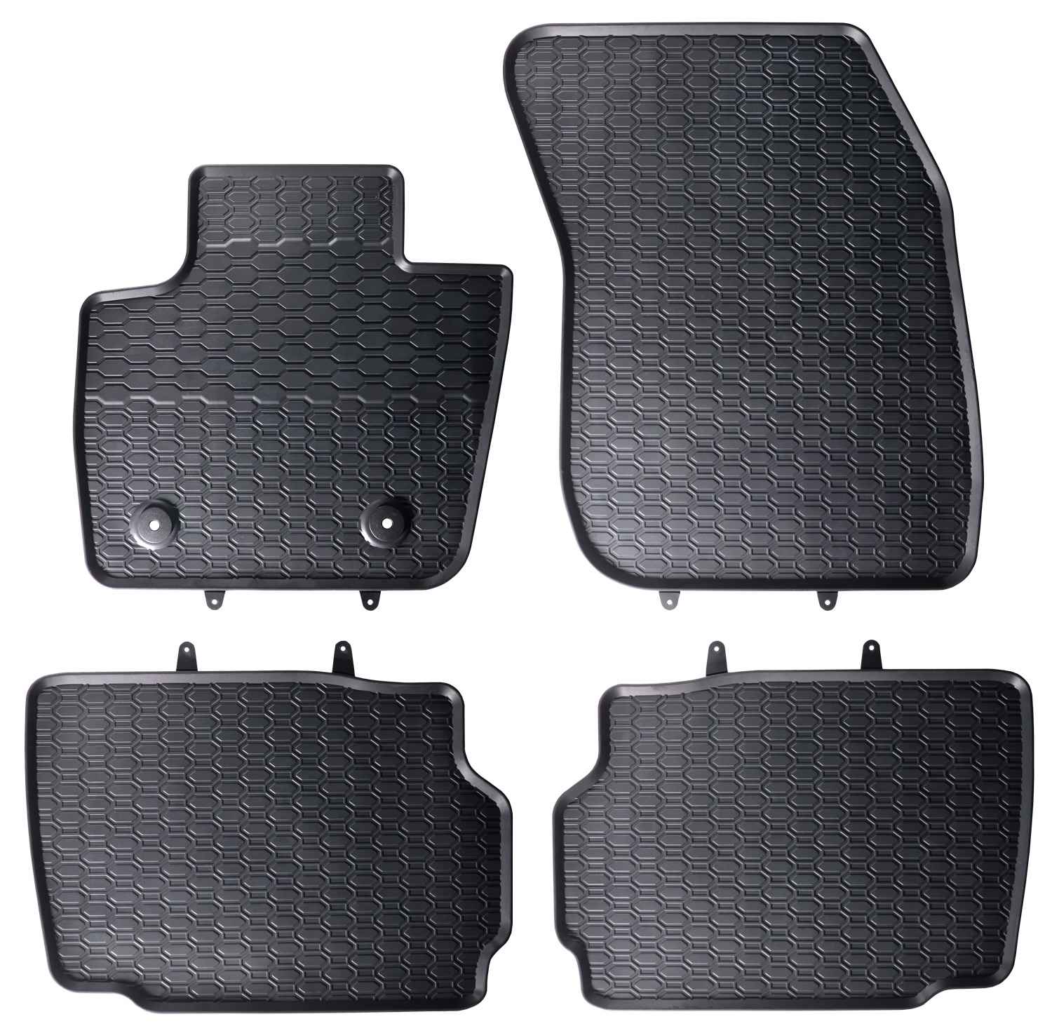 Alfombrillas de goma Ford Mondeo MK5 (2014-2022) - Juego 4 Piezas