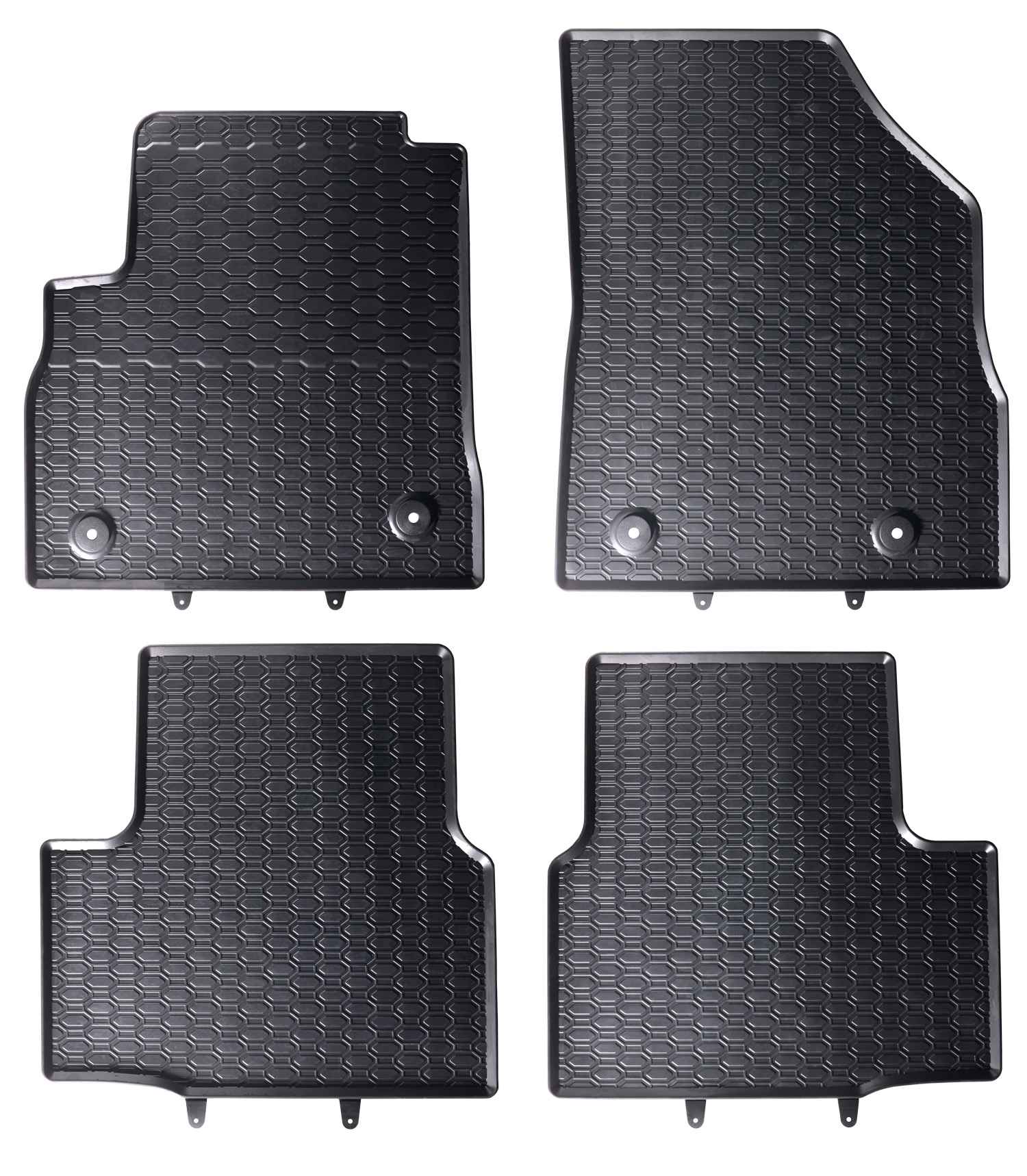 Alfombrillas de goma Opel Astra K (2015-2022) - Juego 4 Piezas