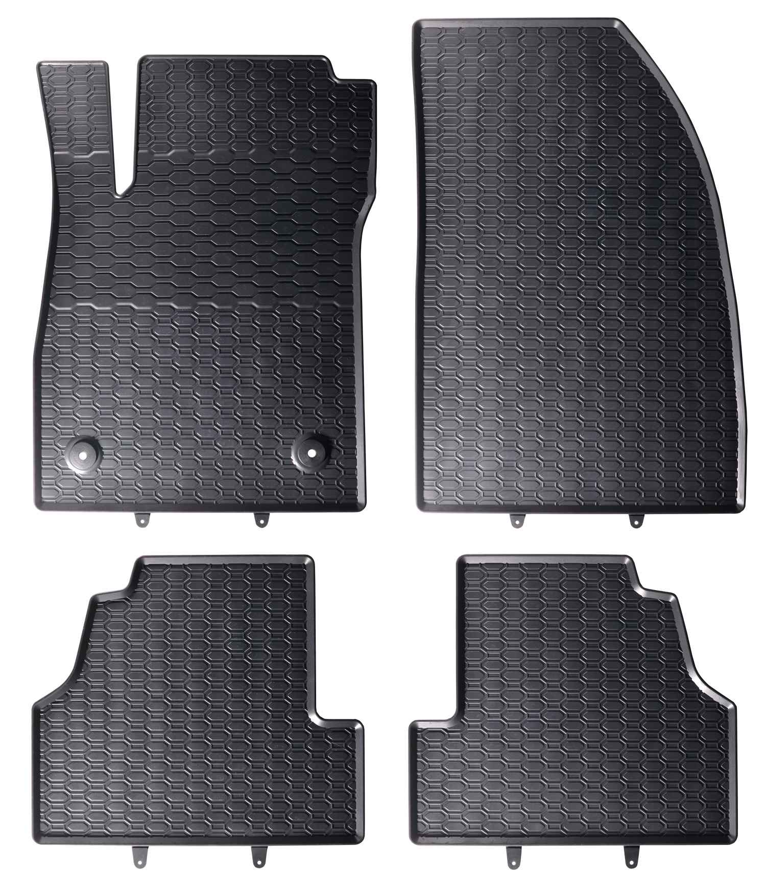 Alfombrillas de goma Chevrolet Trax I (2012-2022) - Juego 4 Piezas