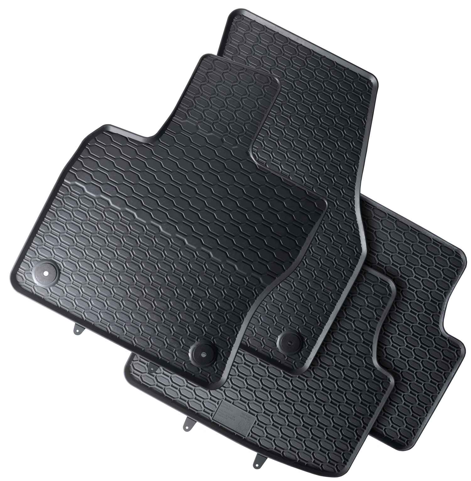 Alfombrillas de goma Audi Q3 II (2018-actualidad) - Juego 4 Piezas