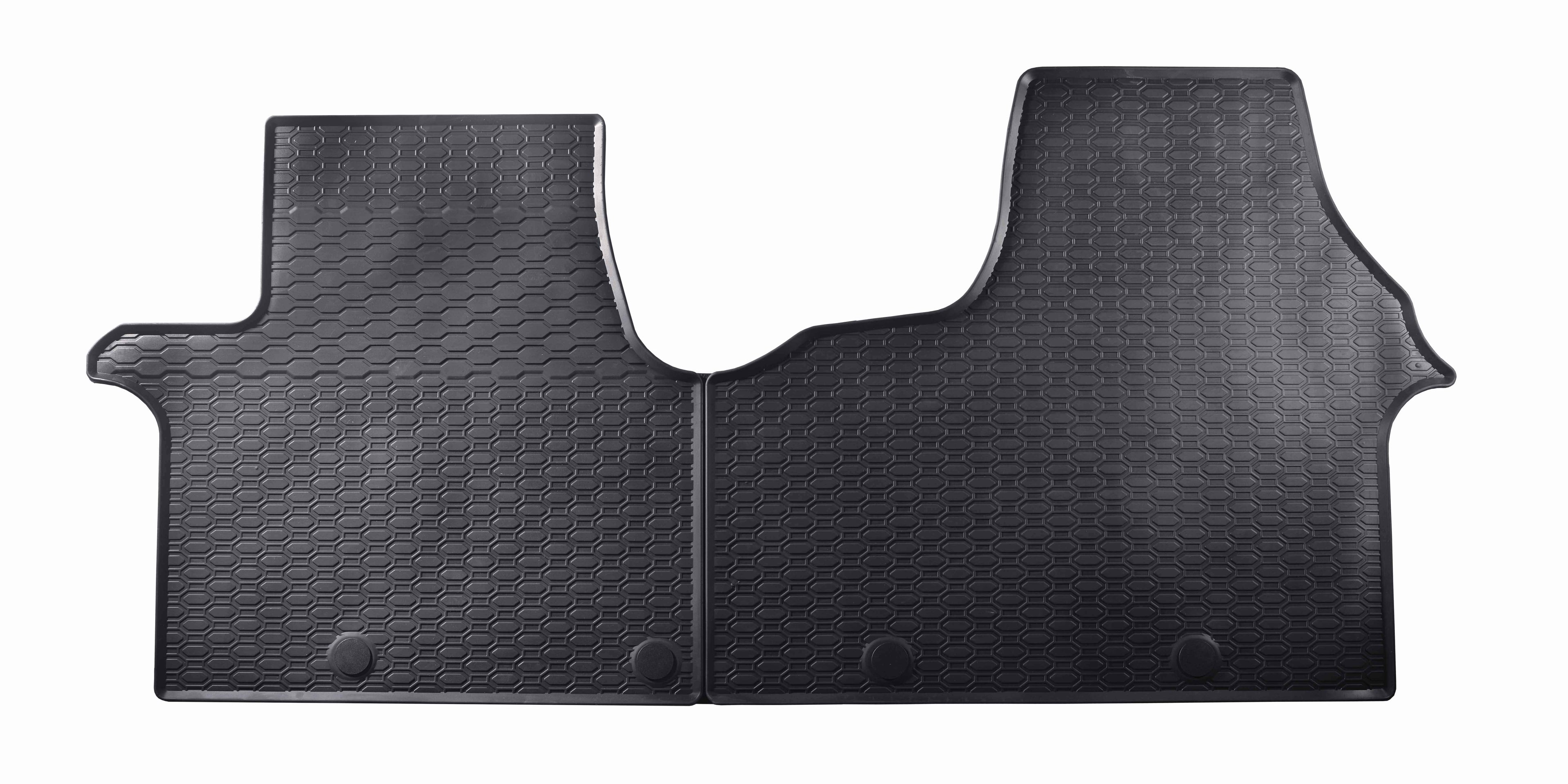 Alfombrillas de goma Opel Vivaro B (2014-2019) - 1ª fila Delantera