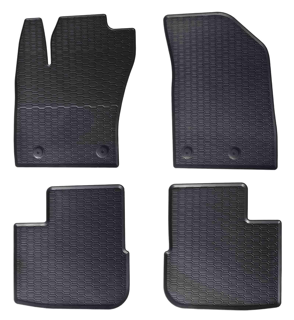 Alfombrillas de goma Fiat Tipo hatchback / kombi (2016-actualidad) - Juego 4 Piezas