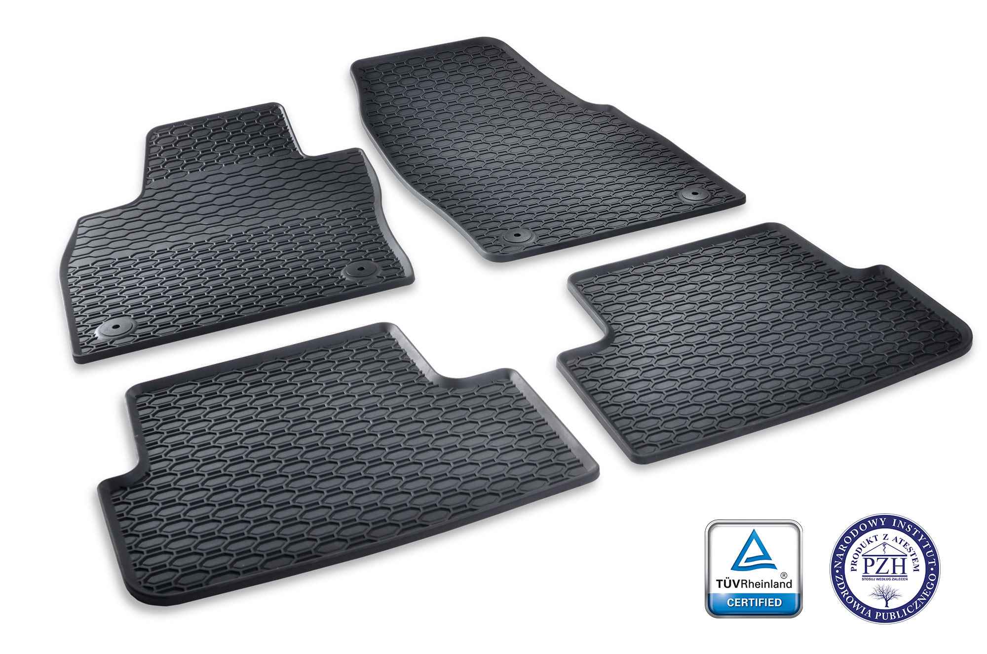 Alfombrillas de goma Seat Arona (2017-actualidad) - Juego 4 Piezas