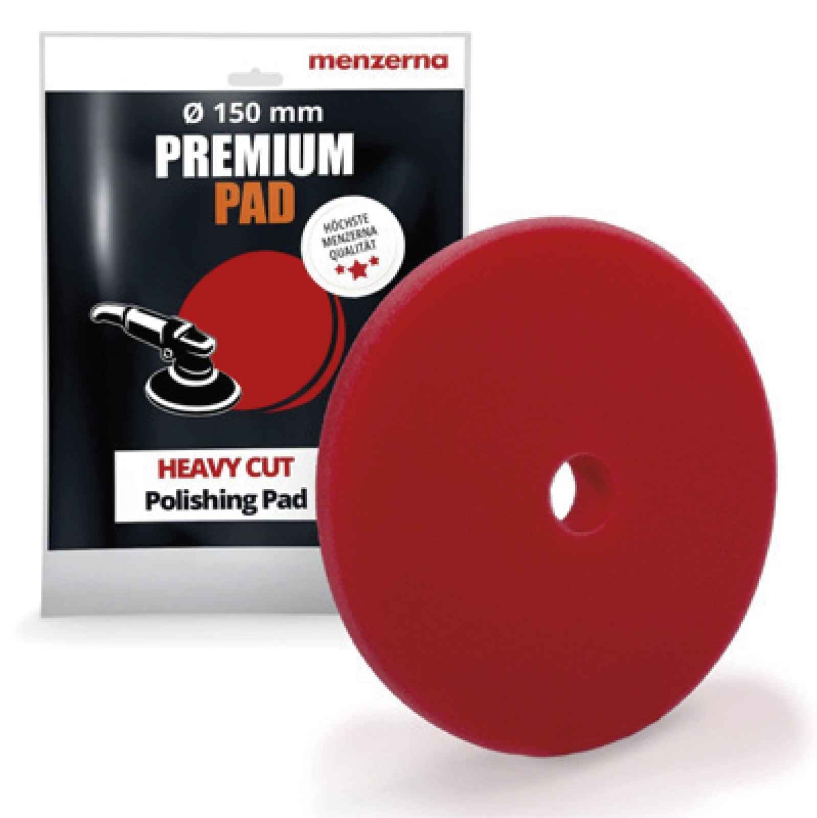 Menzerna Heavy Cut Pad Ø 95 ROJA