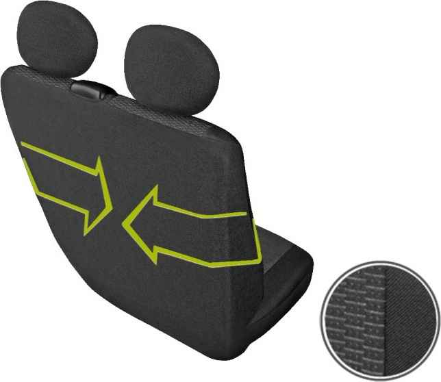 Funda asiento banco furgoneta - Ares DV2L