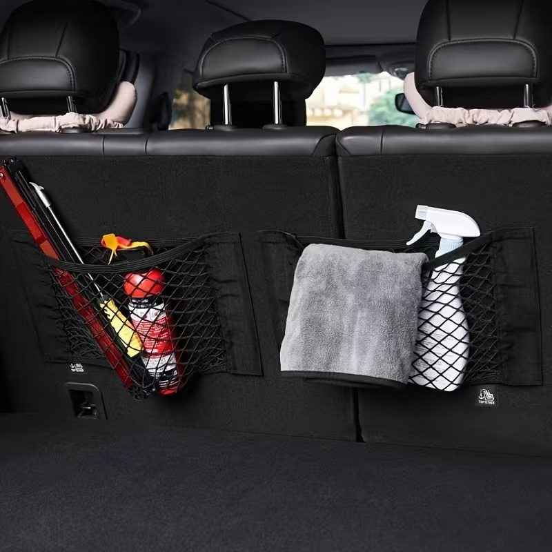 Red organizadora elástica para maletero de coche