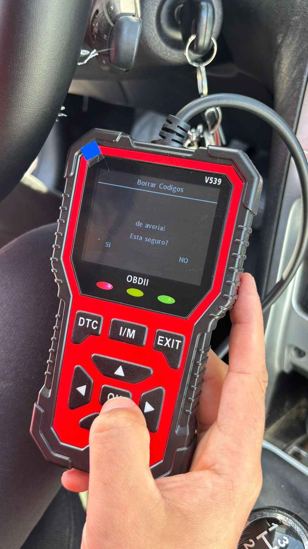 Máquina de diagnosis OBDII para coche