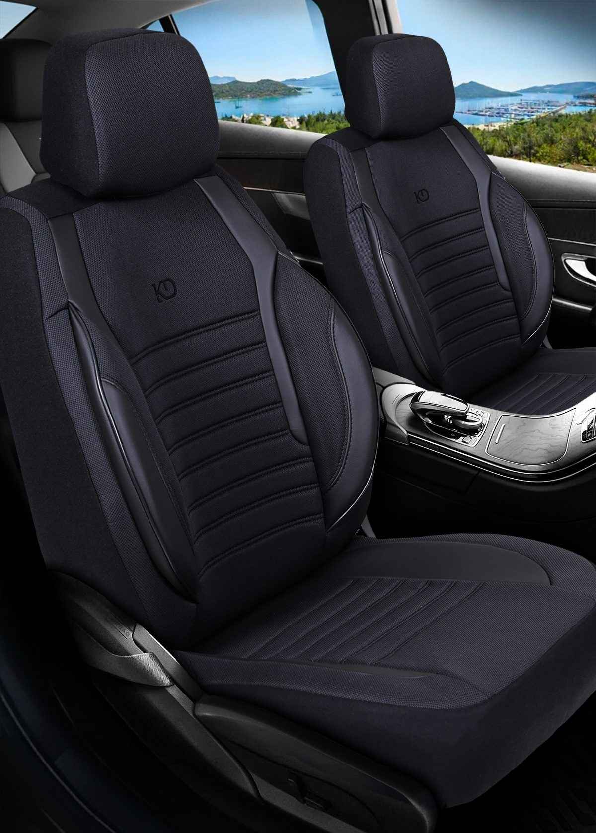 Fundas de asiento coche 5 plazas Goksu