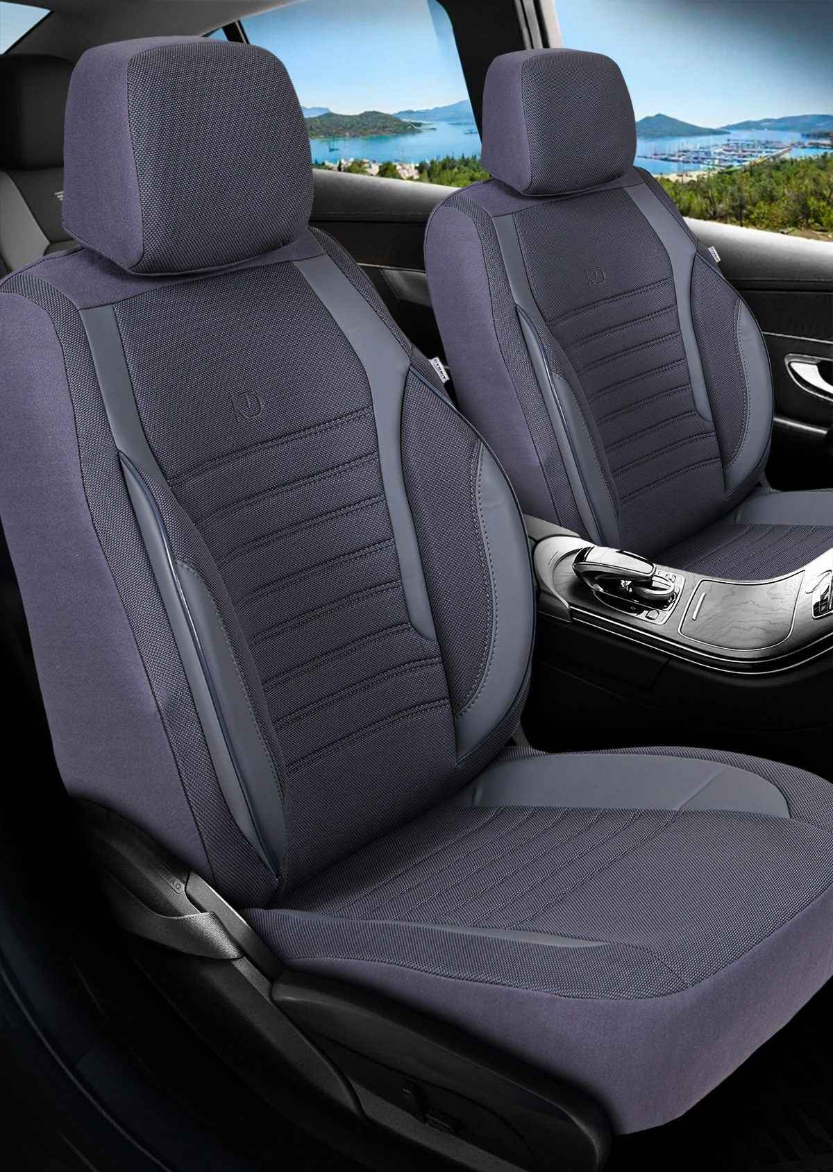 Fundas de asiento coche 5 plazas Goksu