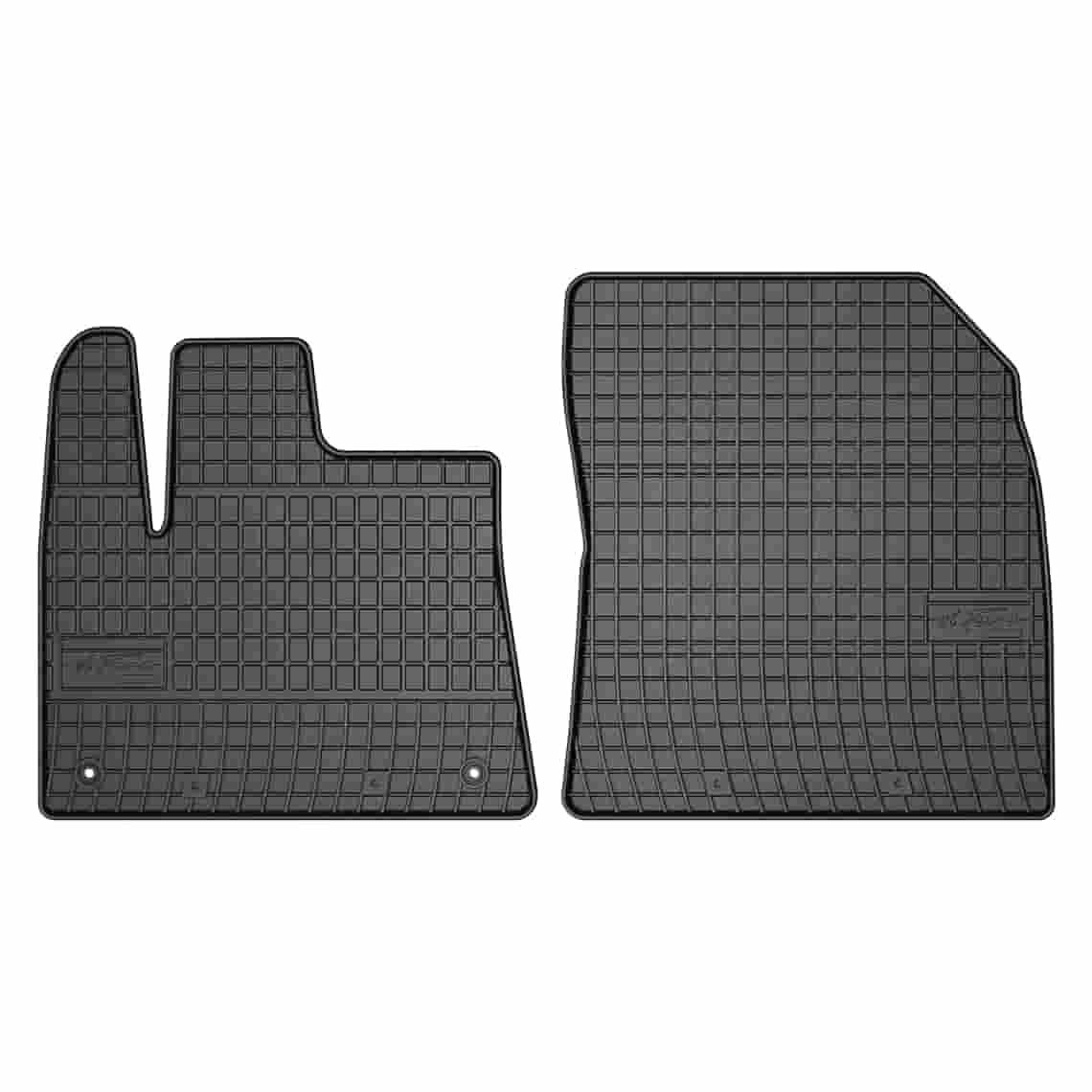 Alfombrillas de goma Fiat Doblo II 2 Personas (2010-actualidad) a medida