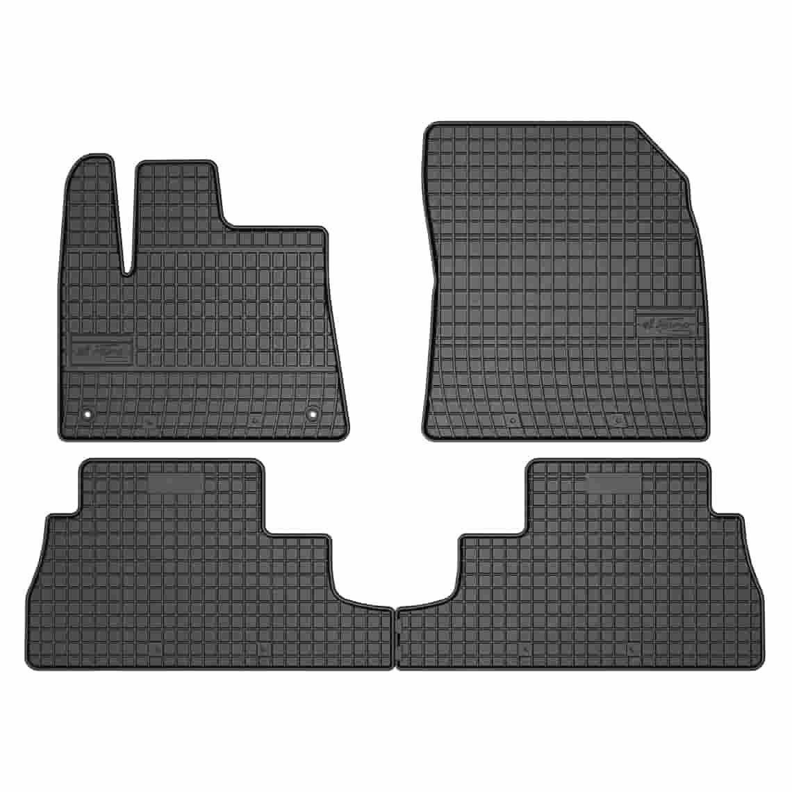 Alfombrillas de goma Fiat Doblo II 5 Personas (2010-2020) a medida