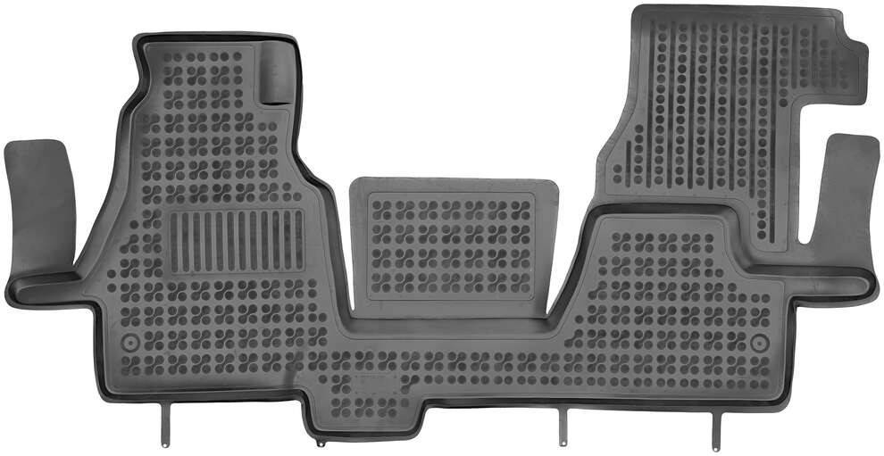 Alfombrillas de goma Mercedes Sprinter I con Refuerzo en Lado Conductor (2000-2006) a medida