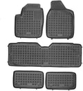 Alfombrillas de goma Seat Alhambra, Volkswagen Sharan 7pl (1995-2010), Ford Galaxy 7pl (1995-2006) a medida