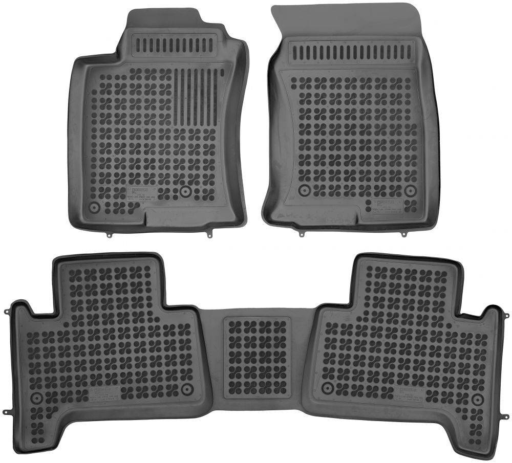 Alfombrillas de goma Toyota Land Cruiser J120 5 Puertas (2002-2009) a medida
