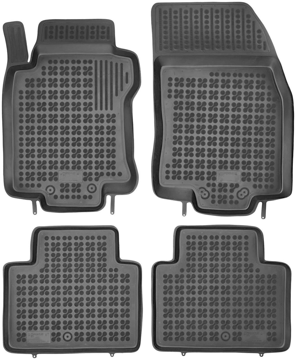 Alfombrillas de goma Nissan X-Trail III (T32) (2013-actualidad), Renault Koleos II (2016-actualidad) a medida