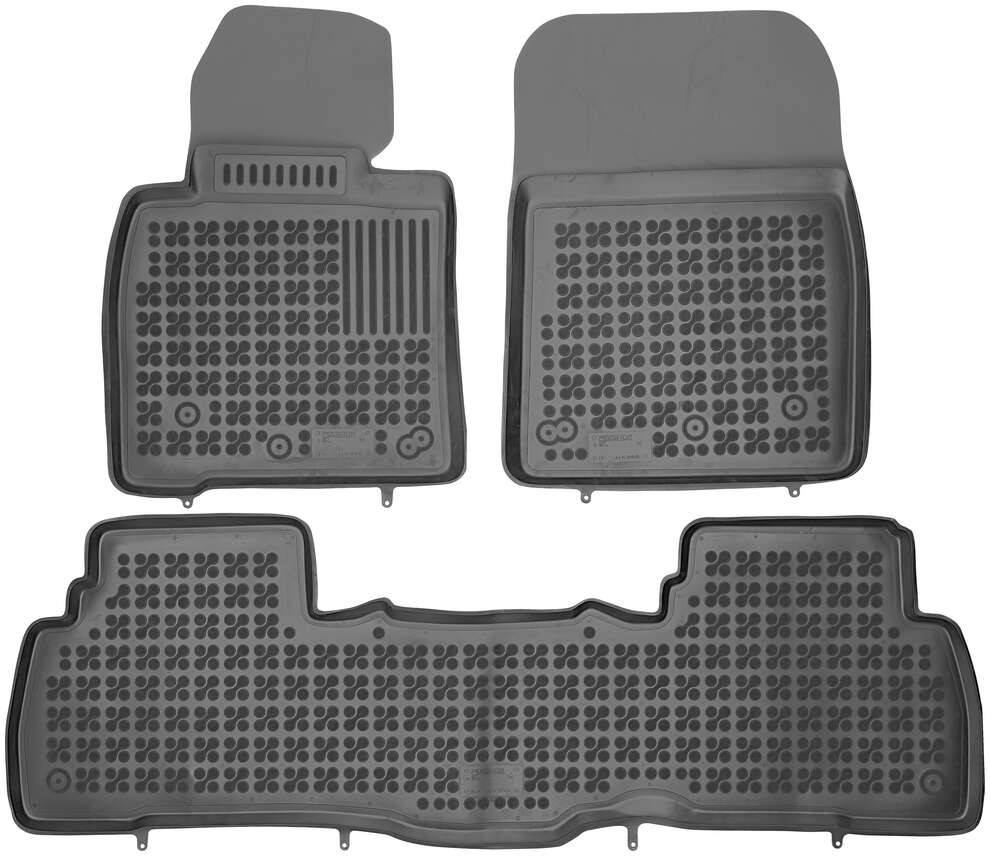 Alfombrillas de goma Toyota Land Cruiser J200 V8 (2008-actualidad) a medida
