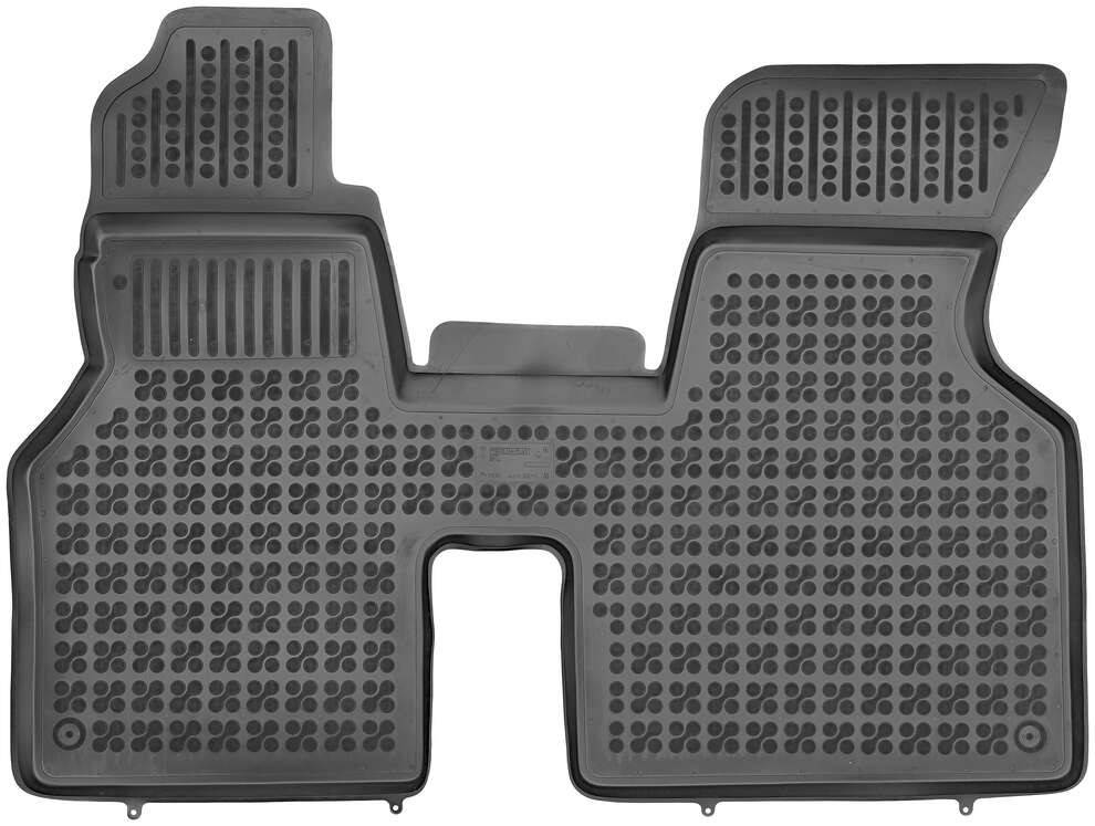 Alfombrillas de goma Volkswagen Transporter T4 I Delanteras, con Refuerzo en Lado Conductor (1990-2003) a medida