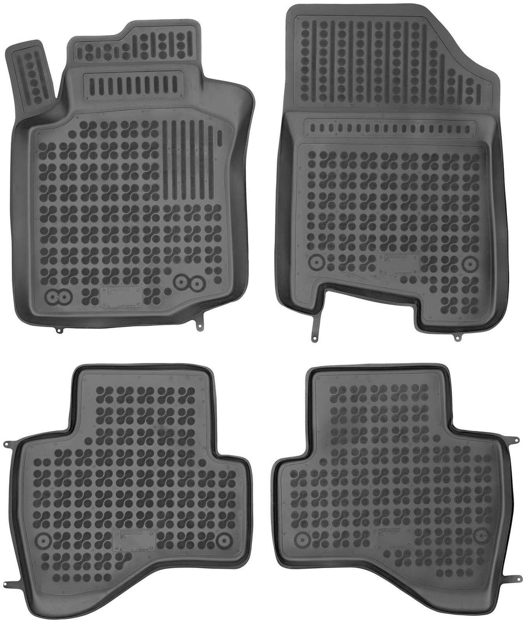 Alfombrillas de goma Citroën C1, Peugeot 107, Toyota Aygo (2008-actualidad) a medida