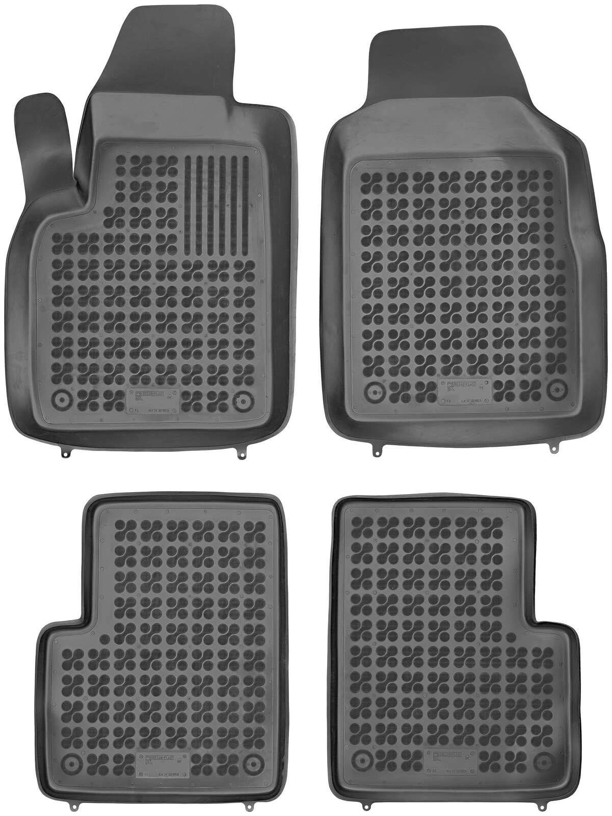 Alfombrillas de goma Fiat 500 (2007-actualidad) a medida