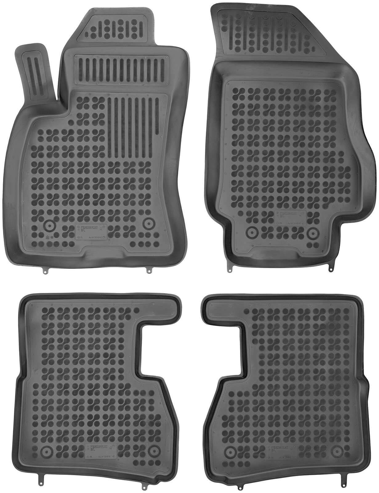 Alfombrillas de goma Fiat Doblo II (2009-actualidad), Opel Combo D (2011-2018) 5,7 pl a medida