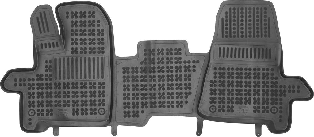 Alfombrillas de goma Ford Transit IV con Refuerzo Lado Conductor (2013-actualidad) a medida