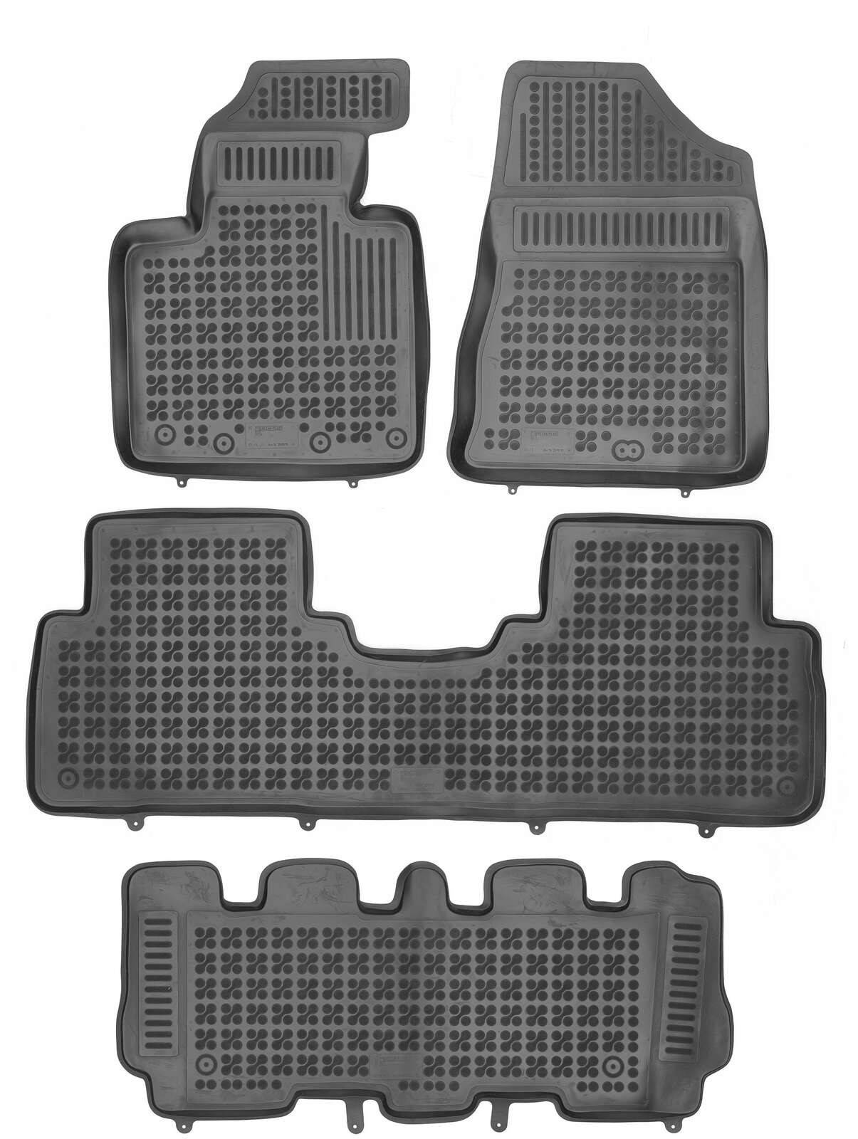 Alfombrillas de goma Kia Sorento III (2015-actualidad) a medida