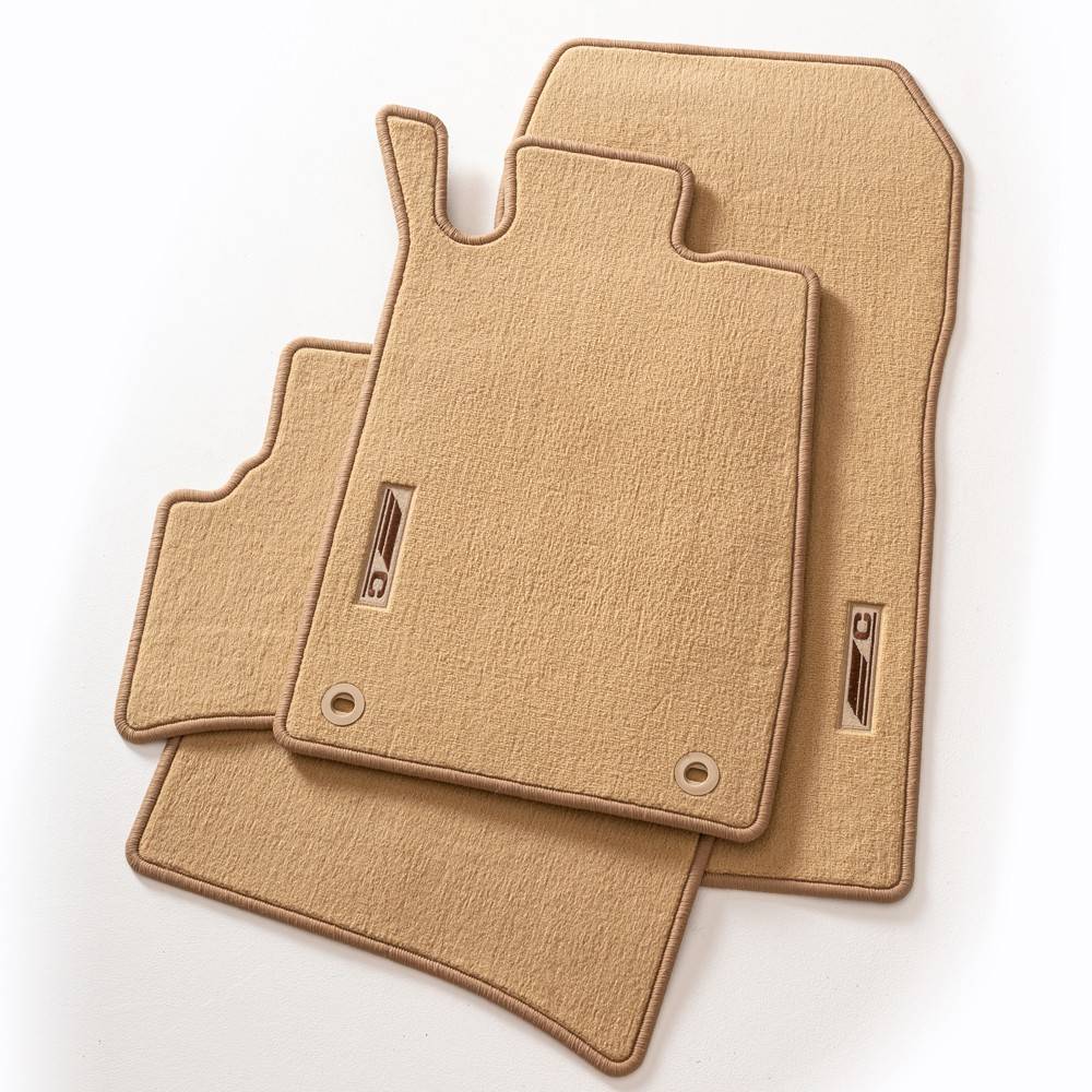 Alfombrillas de moqueta a Medida - Premium Beige a medida
