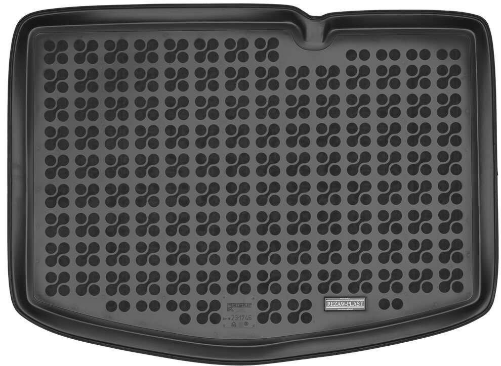 Protector de maletero de goma Toyota Yaris 5P, Hybrid 5P, Suelo Inferior, con rueda Repuesto emergencia (2011-2014) a medida