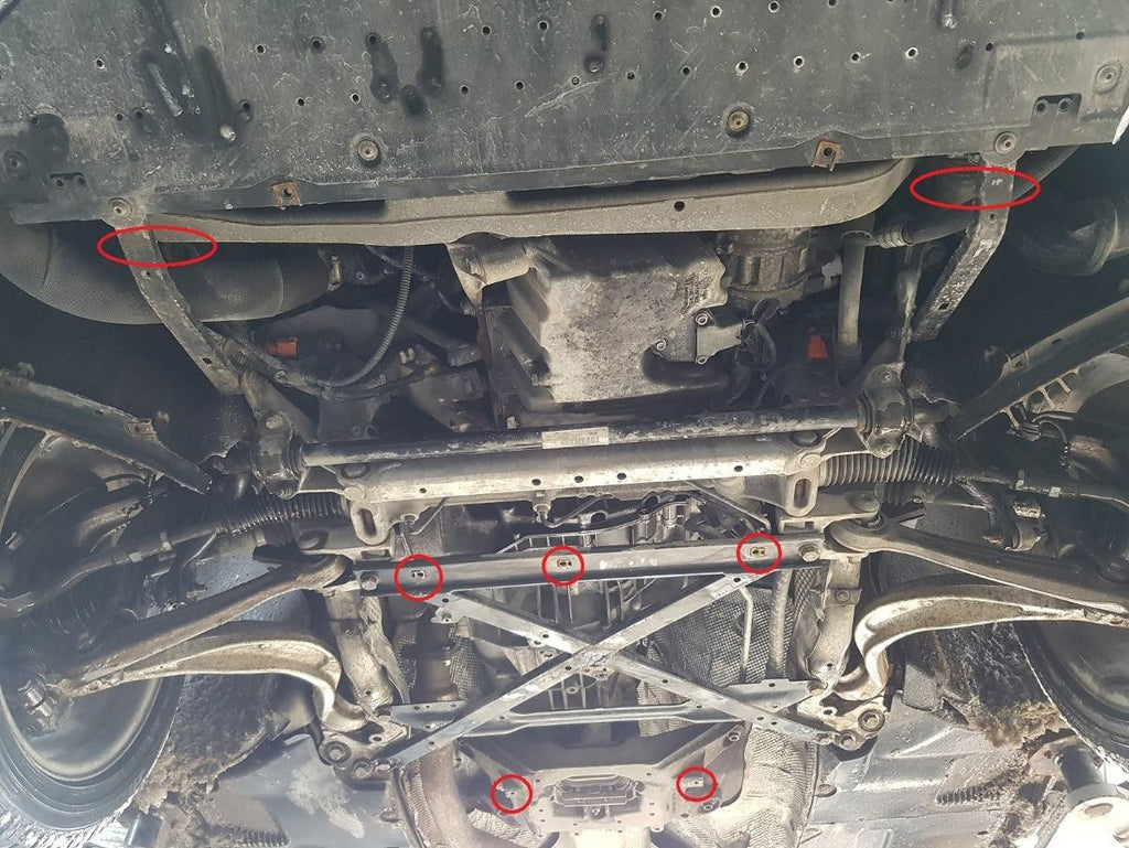 Cubre cárter metálico Audi A4 B8, Gasolina (2008-2014) a medida