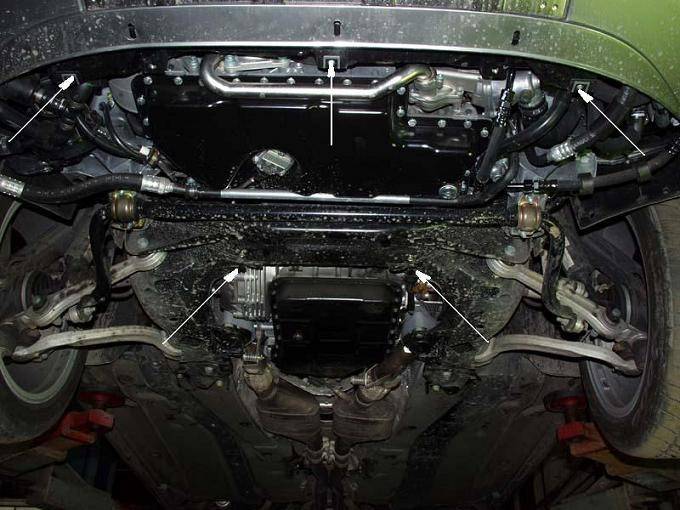 Cubre cárter metálico Audi A4 B5 (1997-2000) a medida