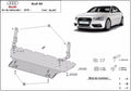 Cubre cárter metálico Audi A4 B9 All Road (2015-actualidad) a medida