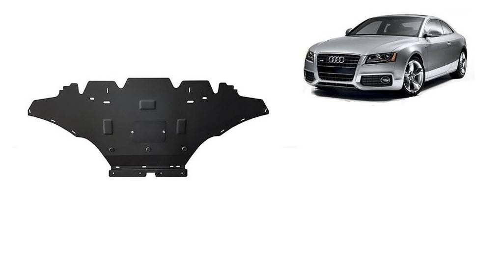 Cubre cárter metálico Audi A5, Gasolina (2008-2016) a medida