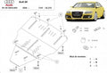 Cubre cárter metálico Audi A6 (2004-2011) a medida