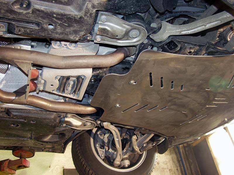 Cubre cárter metálico Audi A6 Allroad 2 - no Lateral (2005-2011) a medida