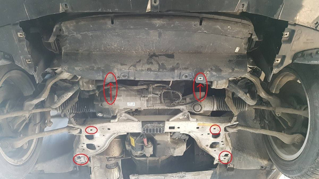 Cubre cárter metálico BMW Serie 1 E81,E87 (2004-2011) a medida
