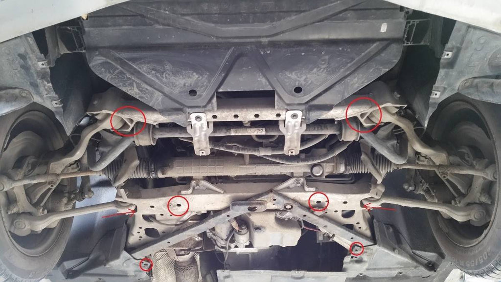 Cubre cárter metálico BMW Serie 3 E90/91 (2004-2011) a medida