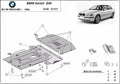 Cubre cárter metálico BMW Serie 3 E46 - Gasolina (1998-2005) a medida