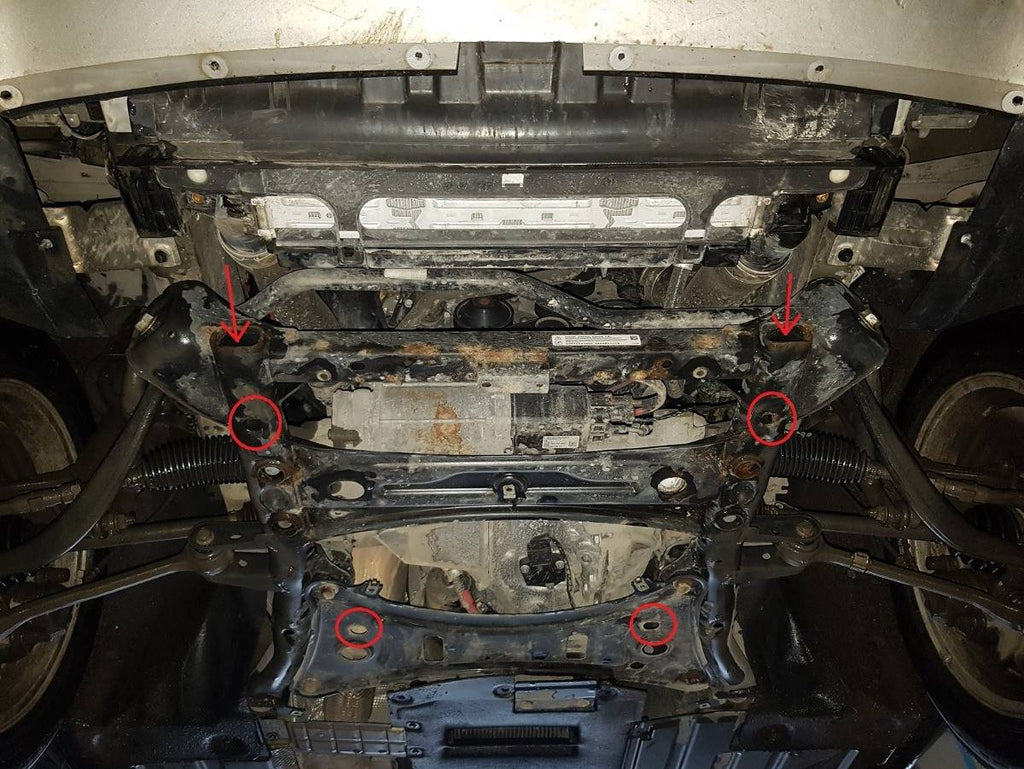 Cubre cárter metálico BMW X3 - F25 (2010-2017) a medida