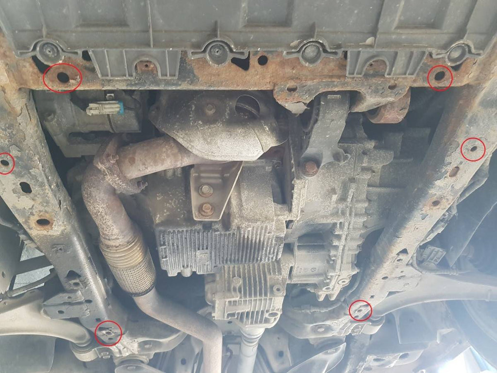 Cubre cárter metálico Chevrolet Cruze (2008-2016) a medida