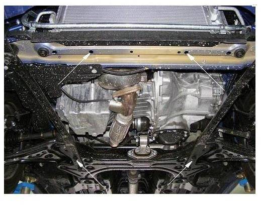 Cubre cárter metálico Chevrolet Kalos (2008-2011) a medida