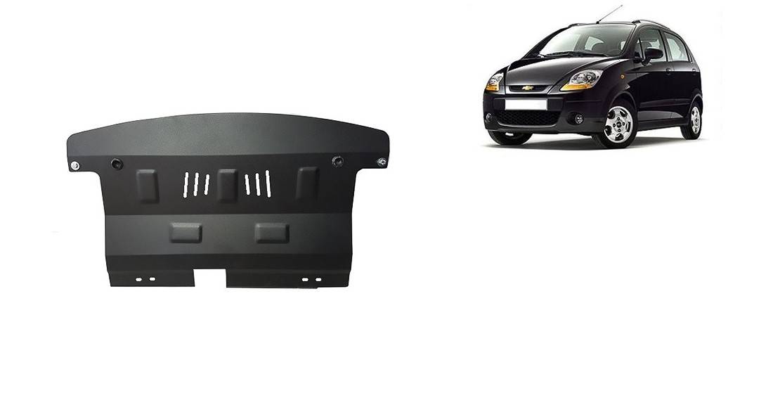 Cubre cárter metálico Chevrolet Spark (2005-2009) a medida