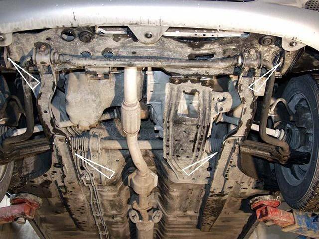 Cubre cárter metálico Chevrolet Spark (2005-2009) a medida