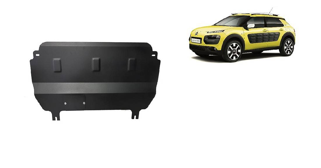 Cubre cárter metálico Citroën C4 Cactus (2014-2022) a medida