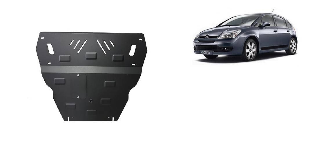 Cubre cárter metálico Citroën C4 (2004-2008) a medida