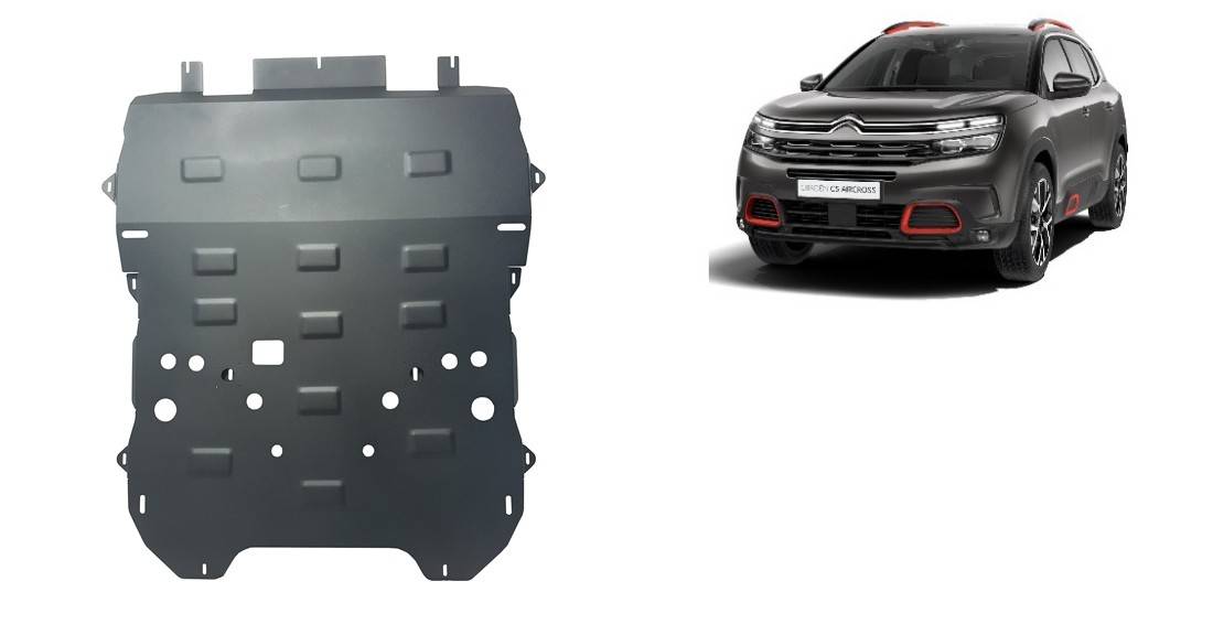 Cubre cárter metálico Citroën C5 Aircross (2017-actualidad) a medida