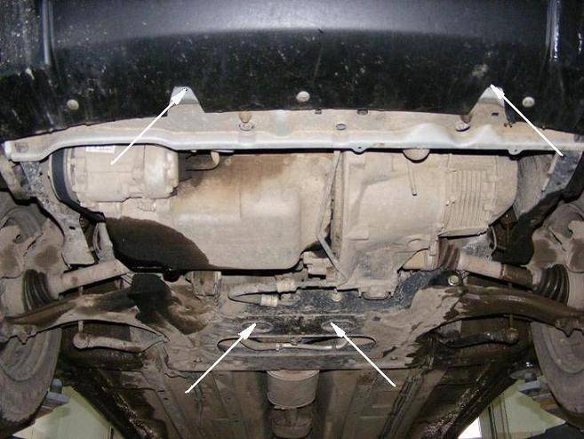 Cubre cárter metálico Citroën Xsara Picasso (1999-2007) a medida