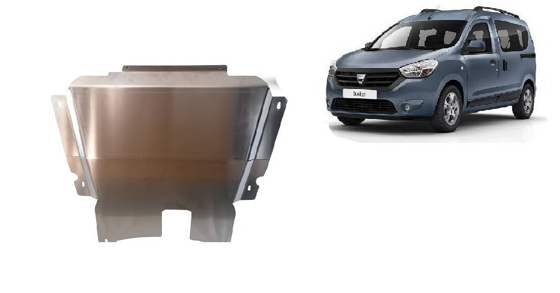 Cubre cárter Aluminio Dacia Dokker "06.042ALU" (2012-actualidad) a medida